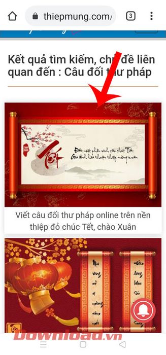 Chọn mẫu câu đối thư pháp