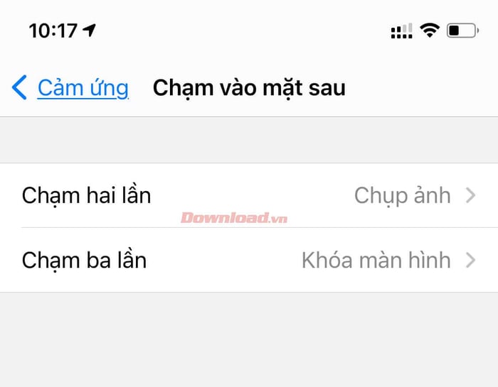 Chọn số lần chạm