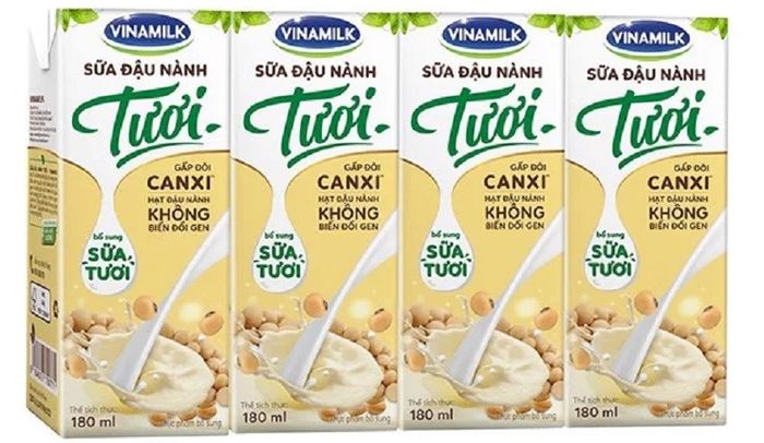 Sữa đậu nành tươi Vinamilk 180 ml