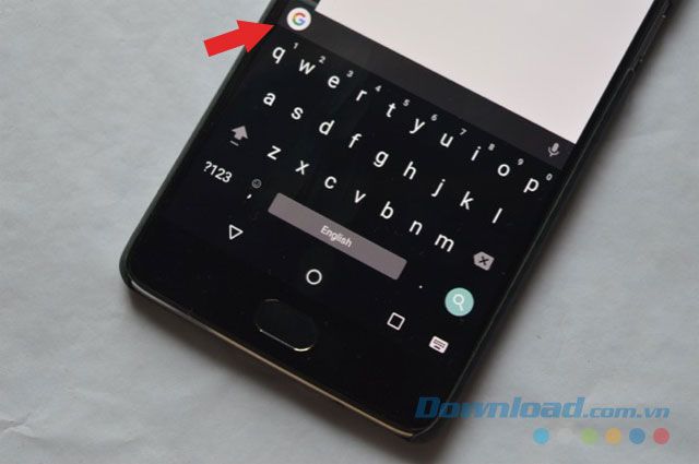 Tìm kiếm trên bàn phím Gboard