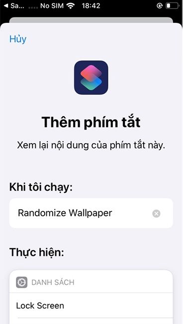 Tạo Phím Tắt Mới