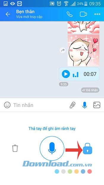 Ghi âm trong khi rảnh tay