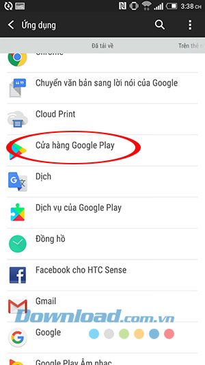 Kho ứng dụng của Google Play