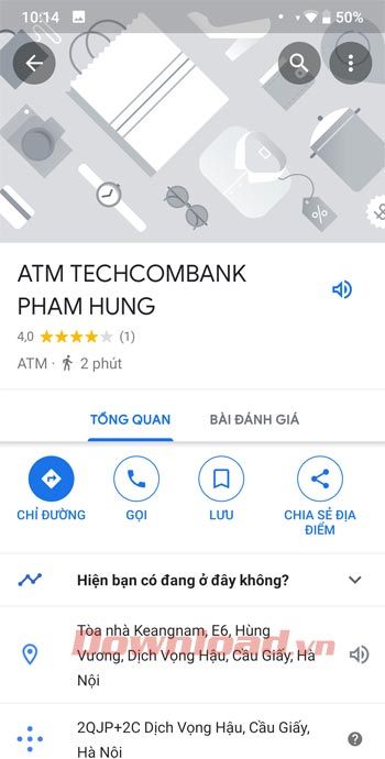 Xem danh sách ATM