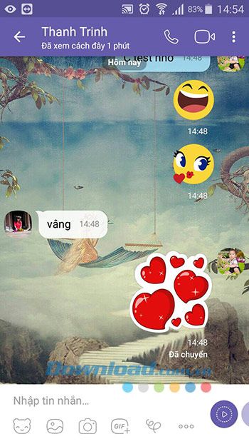 Thay đổi hình nền