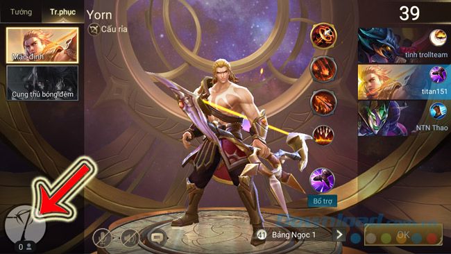 Biểu tượng hồ sơ Garena