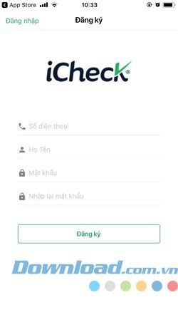 Tải xuống ứng dụng iCheck