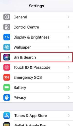 Cách vô hiệu hóa Siri trên iPhone