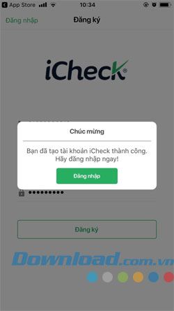 Tải ứng dụng iCheck về