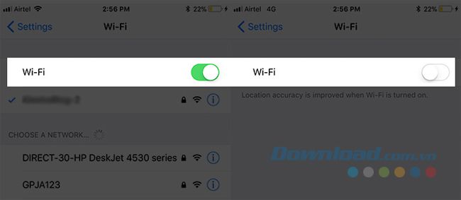 Vô hiệu hóa hoàn toàn Wi-Fi trên iOS 11