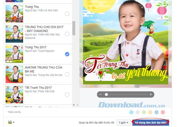 Ảnh đại diện Facebook