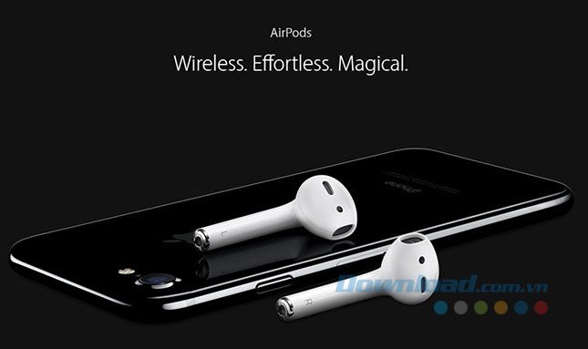 Kích hoạt Siri bằng AirPods.