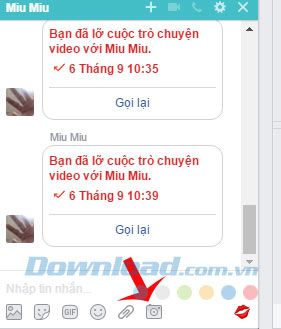 Nhấn vào biểu tượng máy ảnh