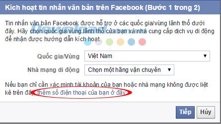 bảo vệ an ninh 2 lớp cho Facebook