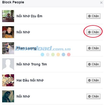 Cách chặn tài khoản không mong muốn trên Facebook