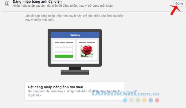 Đăng nhập vào Facebook