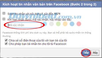 bảo vệ an ninh 2 lớp cho Facebook