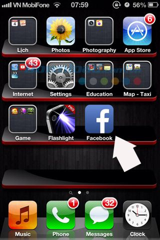 Cách truy cập Facebook nhanh chóng hơn trên iPhone