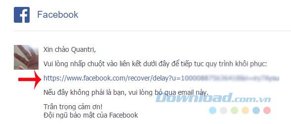 Xác nhận qua email