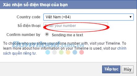 bảo vệ an ninh 2 lớp cho Facebook