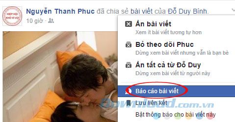 Báo cáo nội dung