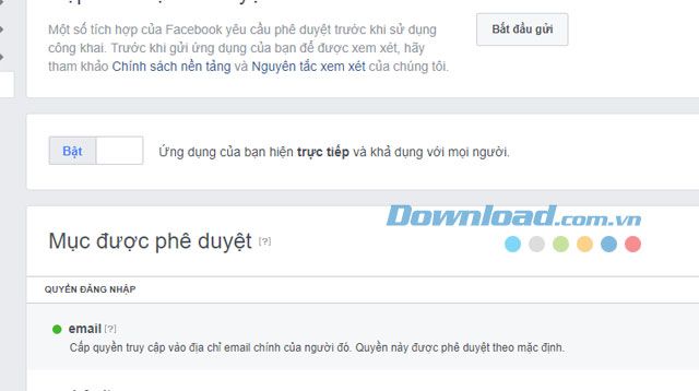 Liên kết URL Facebook bị chặn