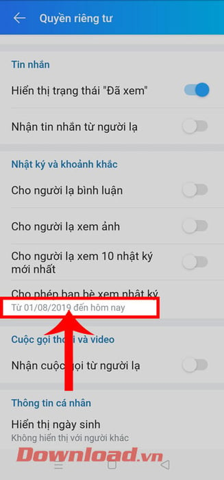 Cuộc hành trình vượt qua thời gian trong Nhật ký Zalo