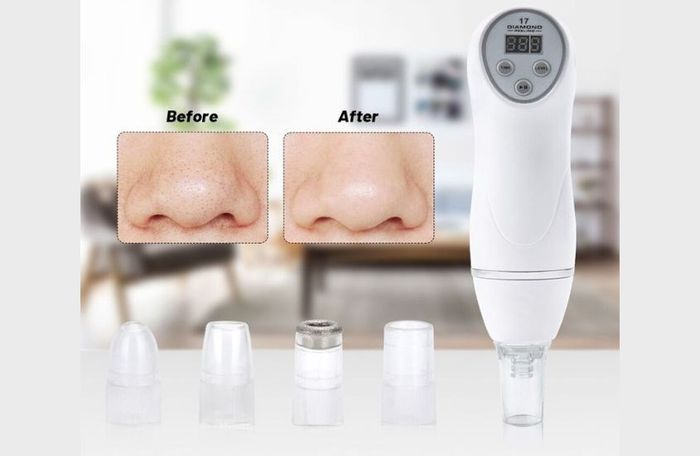 Máy hút mụn Diamond Peeling loại bỏ nhân mụn sâu