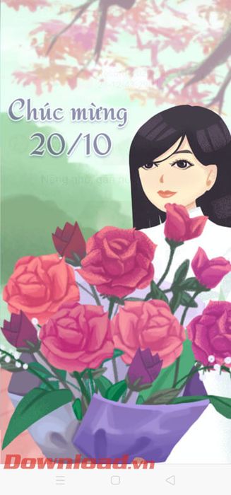 Chạm vào sticker để xem hiệu ứng