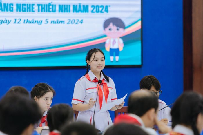 Huỳnh Anh Thư (lớp 8/3 Trường THCS Nguyễn Du, quận Gò Vấp) - Ảnh được cung cấp bởi nhân vật