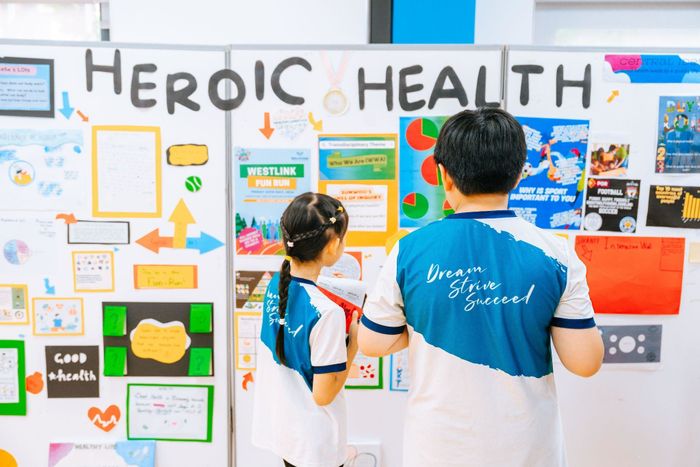 Học sinh của Trường Quốc tế Westlink tham gia học qua dự án.