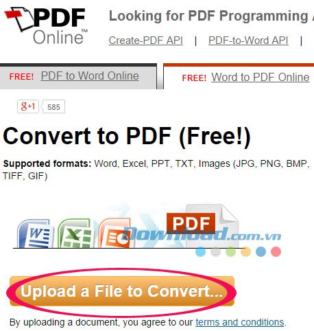 Chuyển đổi Word thành PDF trực tuyến hoàn toàn miễn phí