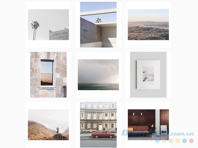 Đăng một chuỗi ảnh có liên quan lên Instagram