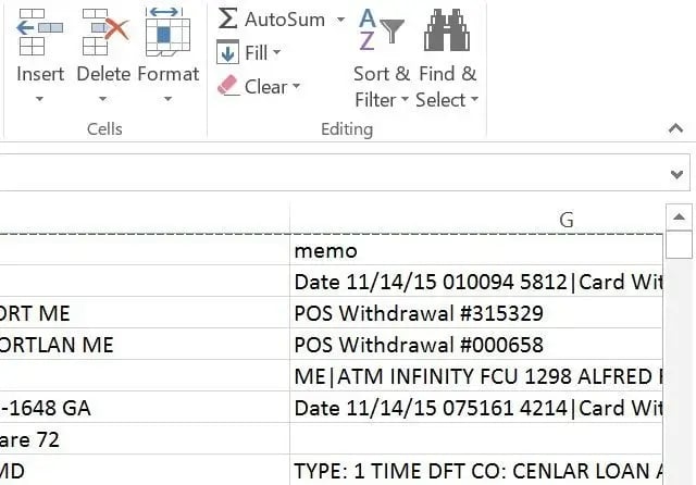 Excel không hiển thị toàn màn hình