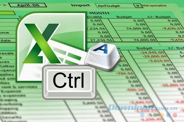 Phím tắt giúp thao tác nhanh chóng trong Excel