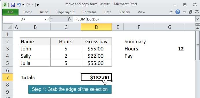 Cách sử dụng hàm trong Excel