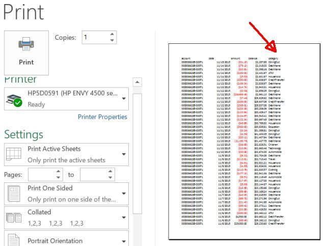 Mở full màn hình Excel thành công