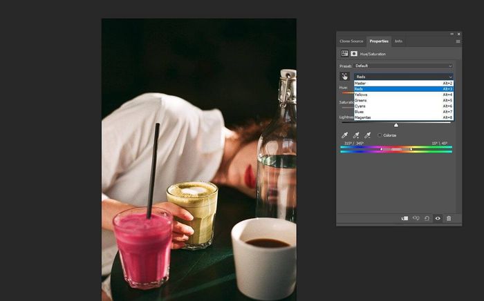 Ví dụ về việc chỉnh sửa ảnh trong Photoshop