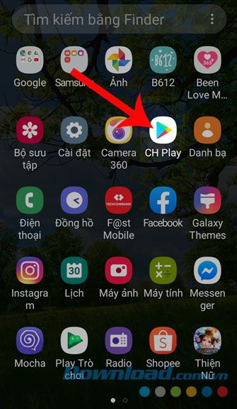 Mở Google Play