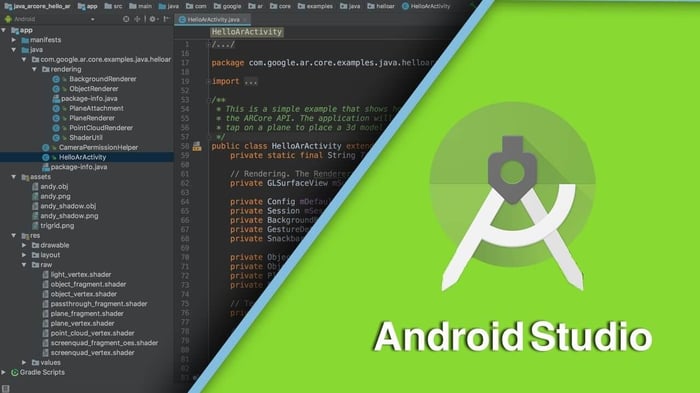 Studio Android là môi trường phát triển ứng dụng mặc định cho hệ điều hành Android