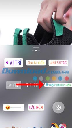 Cuộc thăm dò trên Instagram