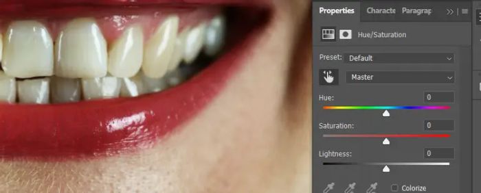 Chỉnh sửa màu trắng răng đơn giản bằng Photoshop