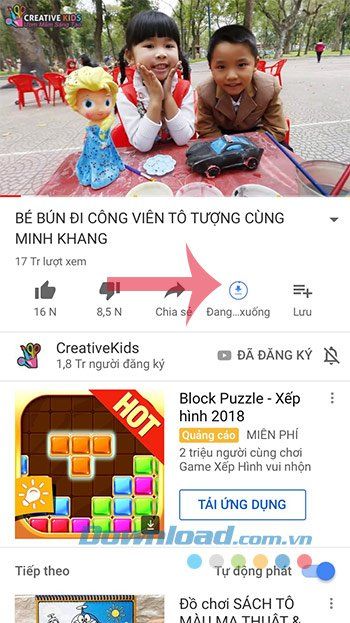 Tải Video từ YouTube