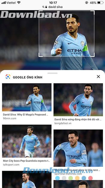 Kết quả từ Google Lens