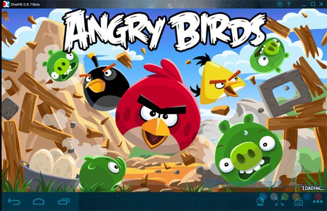 Thưởng thức trò chơi Angry Birds!