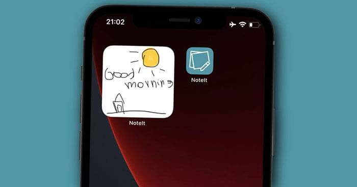 Tạo widget NoteIt trên iPhone