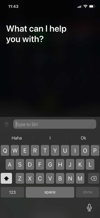 Tính năng nhập lệnh thông qua Siri trên iPhone