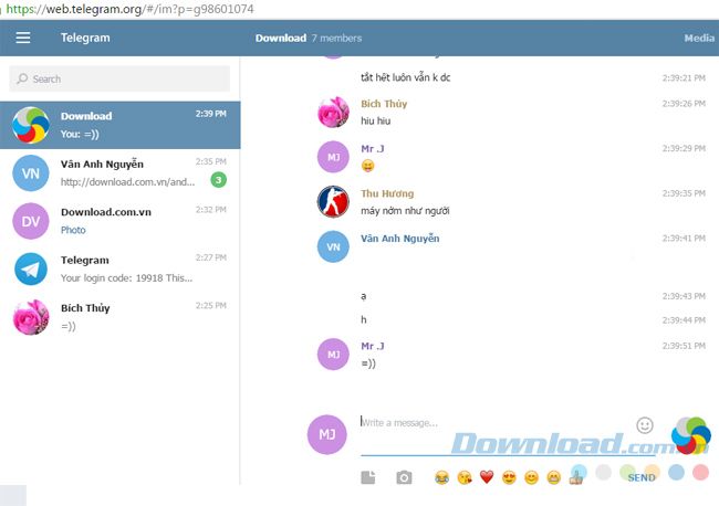 Trò chuyện trên web