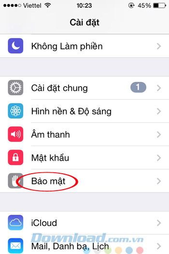 Bảo mật