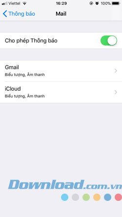 Tắt thông báo trên biểu tượng iPhone